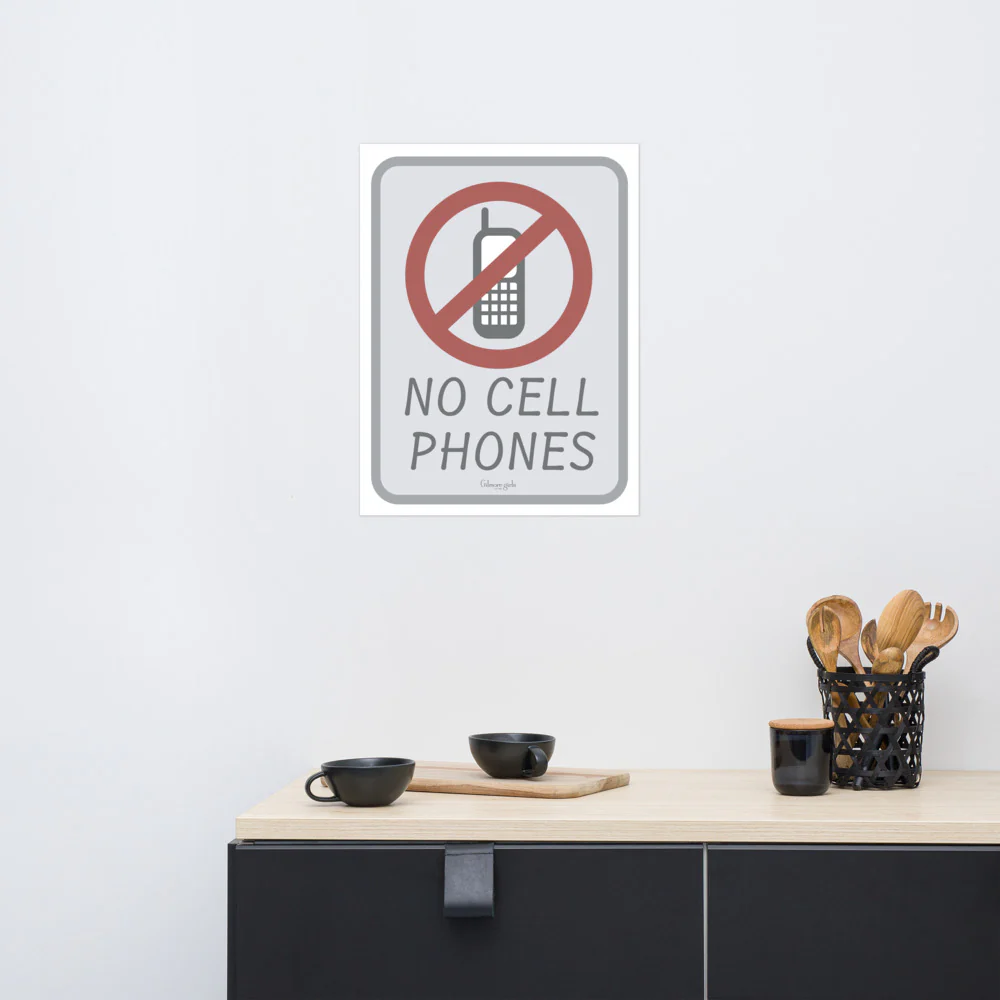 Gilmore Girls No Call Phones Poster - Image 3