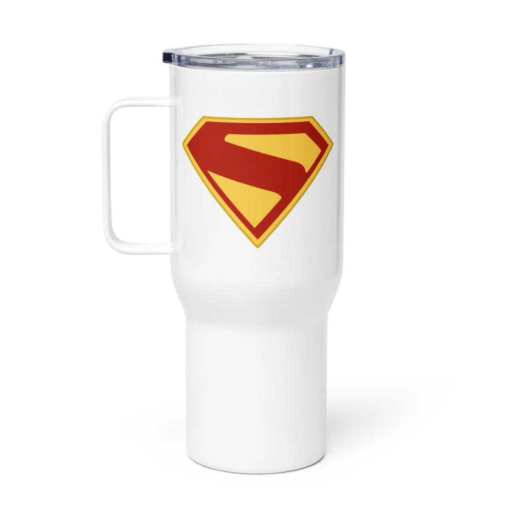 SUPERMAN (2025 Movie) S-Shield Travel Mug - Image 5