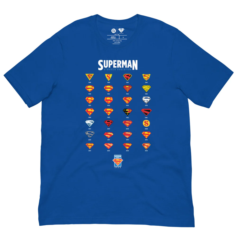 SUPERMAN S-Shield Evolution T-Shirt - Image 6