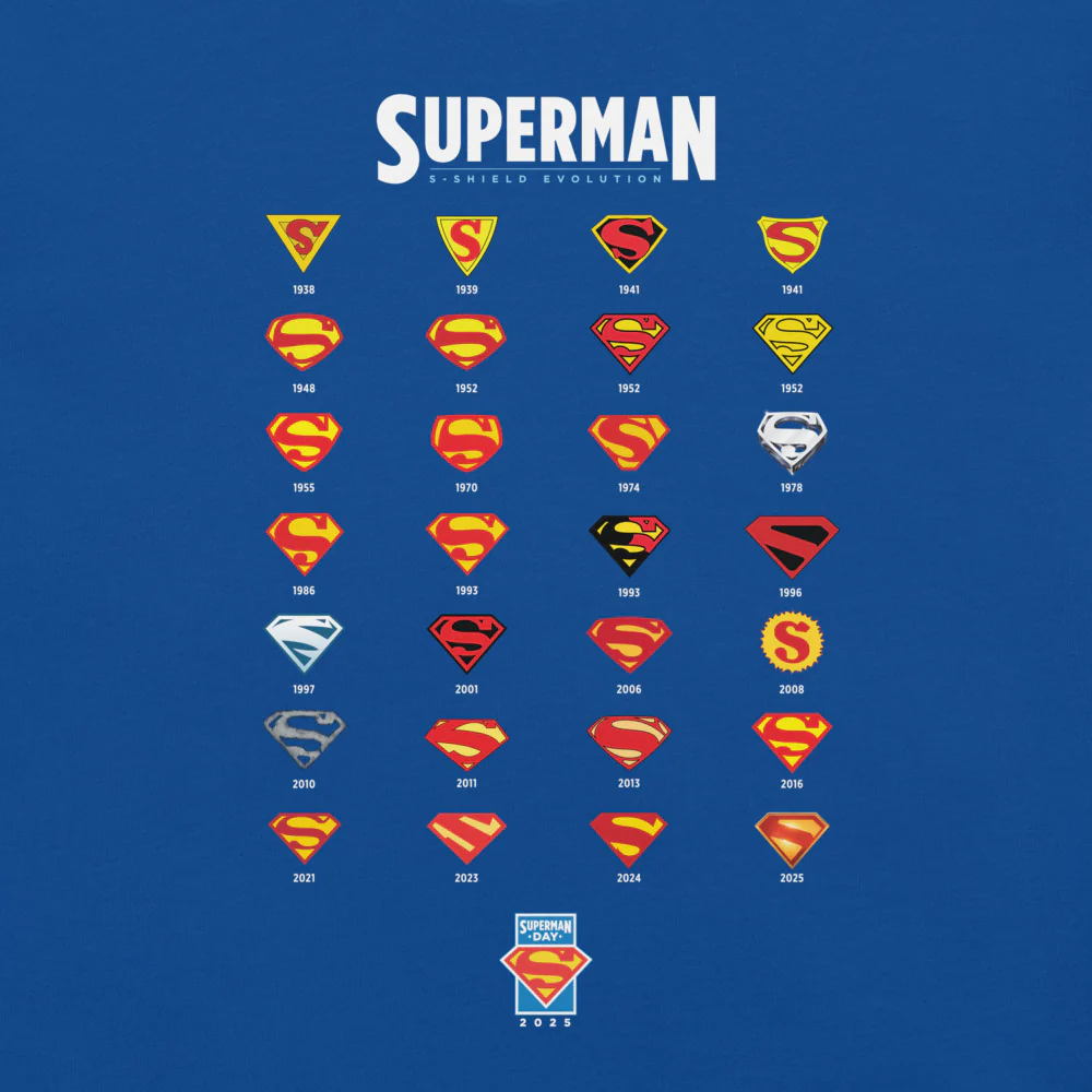 SUPERMAN S-Shield Evolution T-Shirt - Image 7