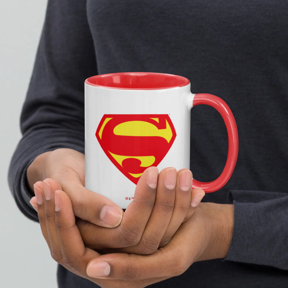 Superman: The Movie Red & Yellow Logo Two-tone Mug - Image 4