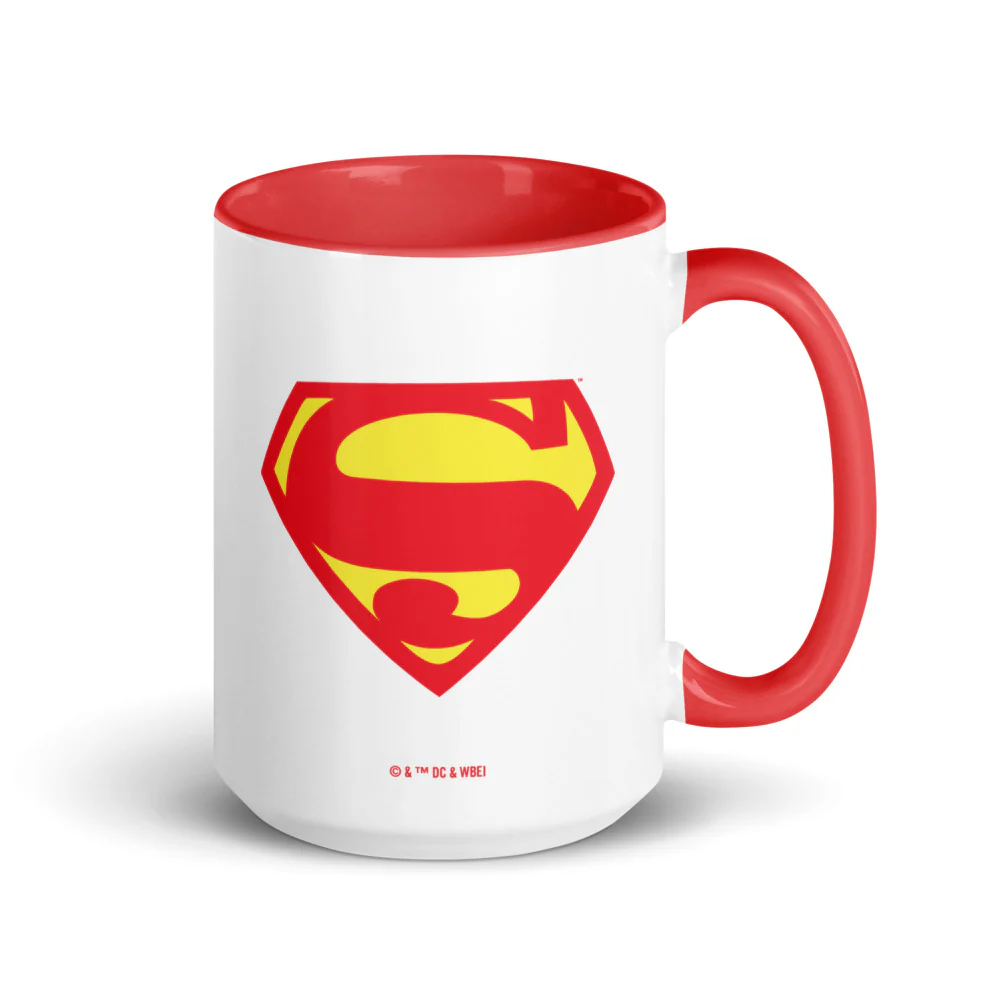 Superman: The Movie Red & Yellow Logo Two-tone Mug - Image 6