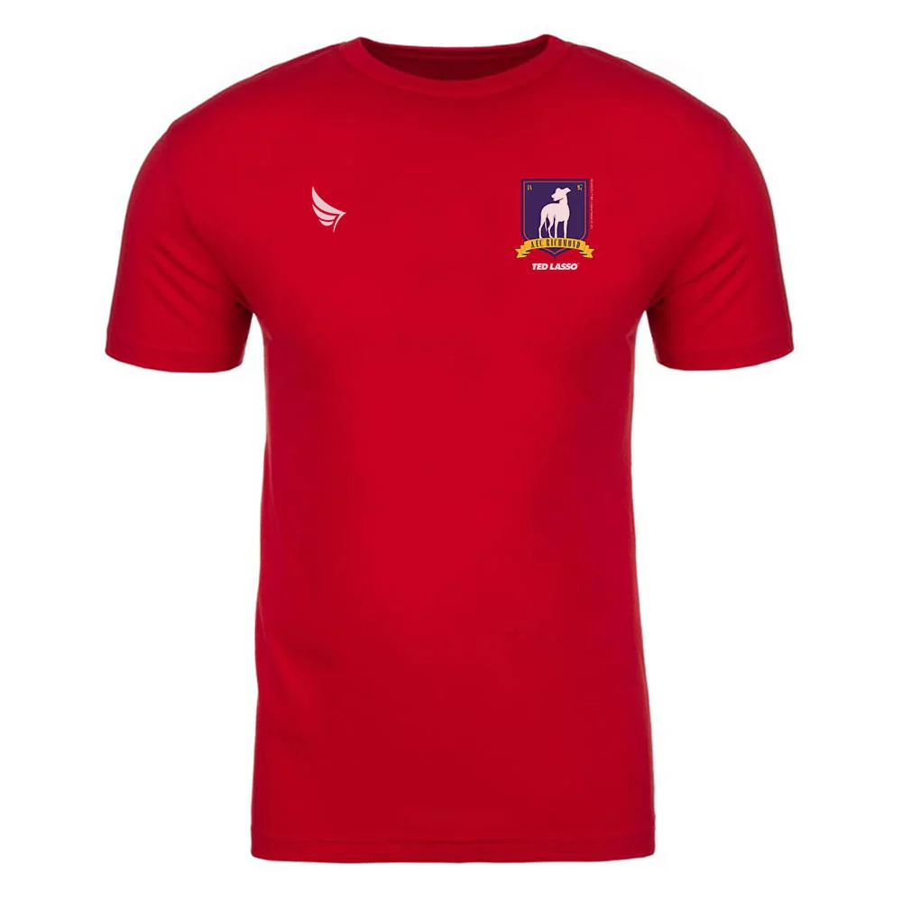 Ted Lasso A.F.C. Richmond Crest Adult Short Sleeve T-Shirt - Image 3
